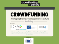 crowdfunding report; 2017; IDEA Consult; Reshaping the crowd's engagement in culture; main findings; cultural and creative sector;